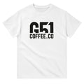 G51 Coffee Co. Black Logo T-shirt White